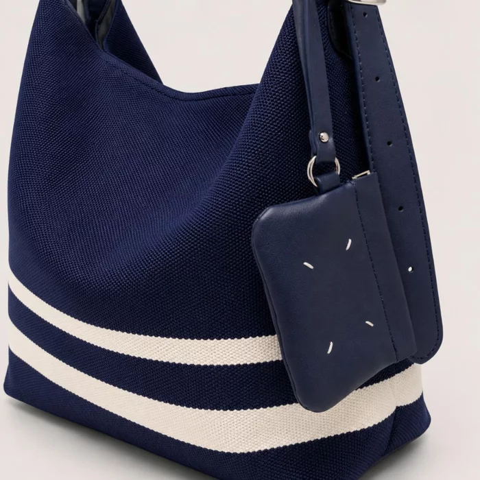 Geanta dama de vara din Textil Bluemarin Marina picture - 2
