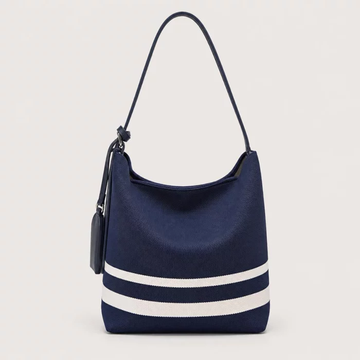 Geanta dama de vara din Textil Bluemarin Marina picture - 3