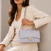 Geanta dama din Piele Naturala Blue Azzura picture - 2
