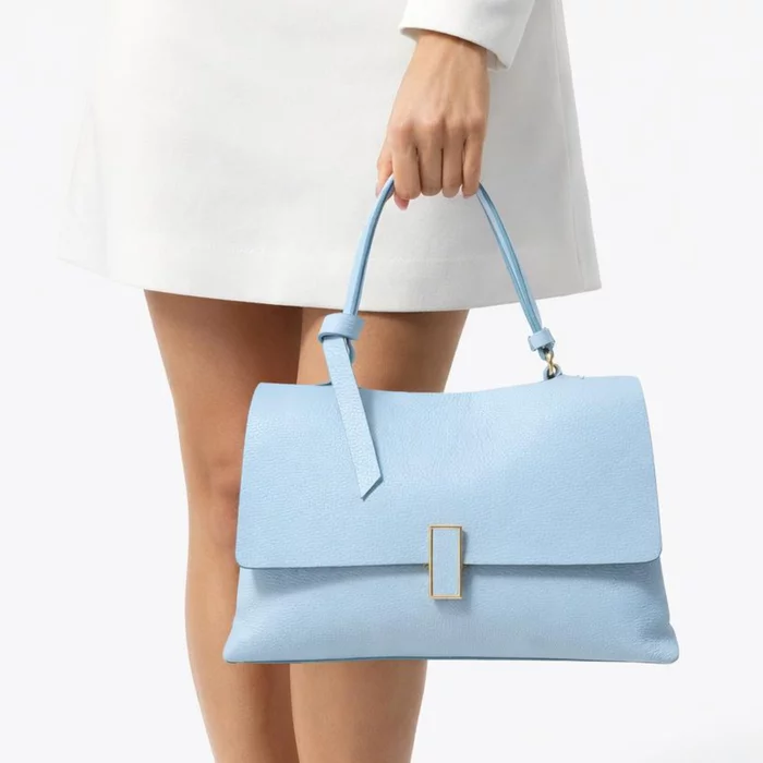 Geanta dama din Piele Naturala Blue Milano picture - 2