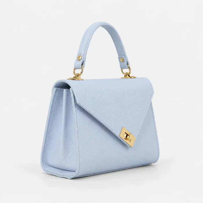 Geanta dama din Piele Naturala Blue Sanda picture - 4