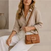 Geanta dama din Piele Naturala Maro Camel Bianca picture - 2
