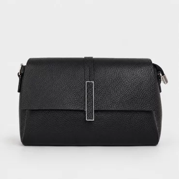 Geanta dama din Piele Naturala Neagra Sunset