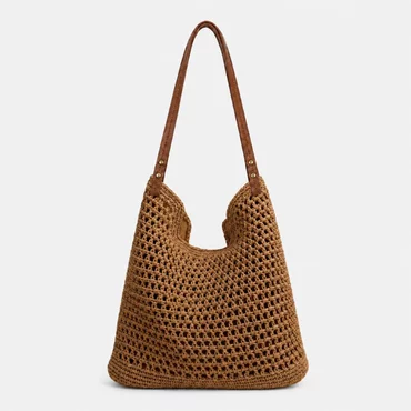 Geanta dama din Textil Caramel Toscana