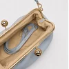 Geanta dama eleganta din Piele Naturala Blue Monaco picture - 4