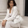 Geanta dama Piele Natural Alba Dalia picture - 2