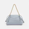 Geanta dama Piele Natural Blue Dalia picture - 2