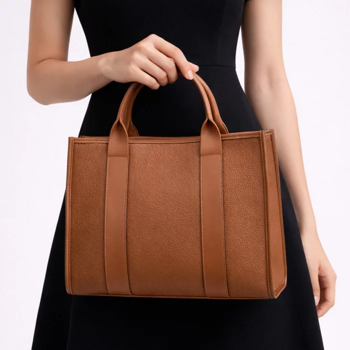 Geanta dama Piele Naturala bizon Maro cogniac Icon picture - 2