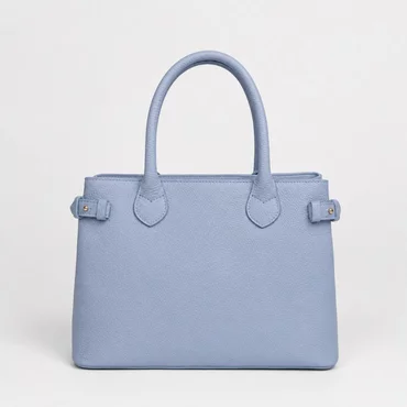 Geanta dama Piele Naturala Blue Viola