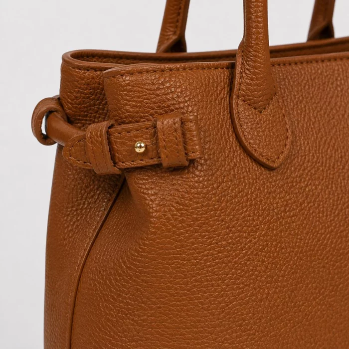 Geanta dama Piele Naturala Camel Viola picture - 3