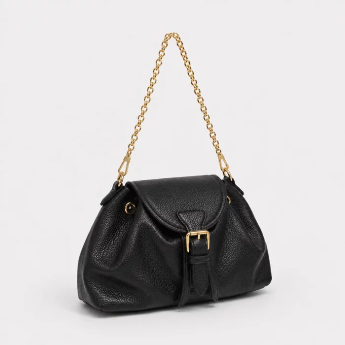 Geanta dama Piele Naturala Neagra Dalia picture - 3