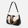 Geanta dama Piele Naturala Neagra si imprimeu tip ponei Judy picture - 2