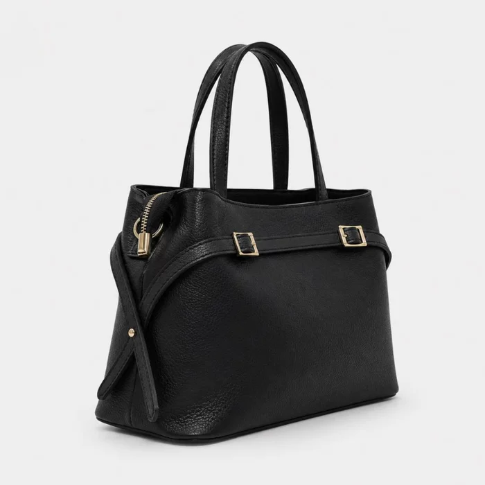 Geanta dama Piele Naturala Neagra Sorina picture - 2