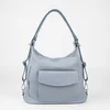 Geanta dama tip rucsac din Piele Naturala Blue Mira picture - 1