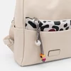 Geanta dama tip rucsac din textil Bej Katalea picture - 4