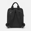 Geanta dama tip rucsac din textil Negru Talin picture - 3