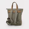 Geanta dama tip rucsac din textil Verde Bamy picture - 4