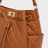 Geanta dama tip sac din Piele Naturala Camel Adoris picture - 3