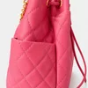 Geanta dama tip sac din Piele Naturala Roz flamingo Adoris picture - 5