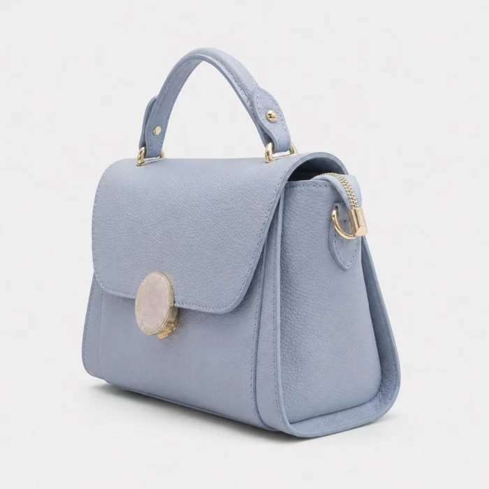 Geanta din Piele Naturala Blue Atelier picture - 3
