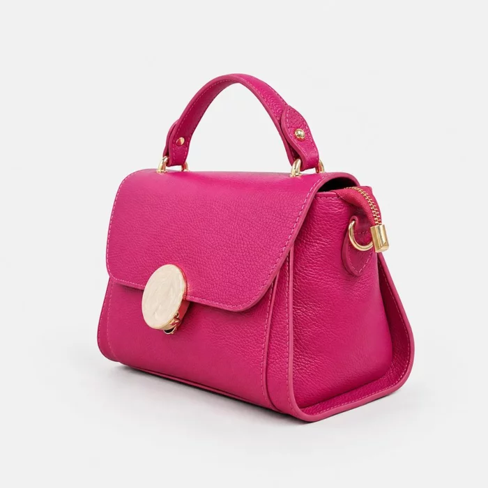 Geanta din Piele Naturala Fuxia Atelier picture - 4