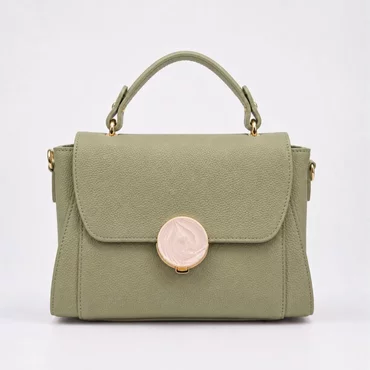 Geanta din Piele Naturala Olive Atelier