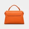 Geanta din Piele Naturala Orange Atelier picture - 3
