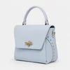 Geanta medie dama Piele Naturala Blue Alma picture - 4