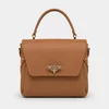 Geanta medie dama Piele Naturala Camel Alma picture - 1