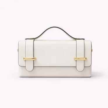 Geanta mini din Piele Naturala Crem Virelle