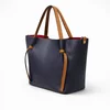 Geanta shopper din Piele Naturala bizon Bleumarin Dayli picture - 3