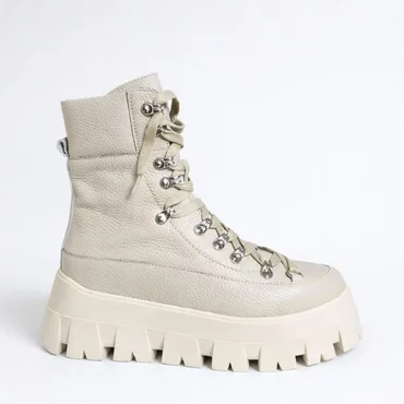 Ghete dama Piele Naturala Bej Mohito