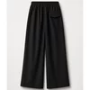 Pantaloni damă lejeri negri talie elastică mărime universală picture - 4