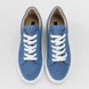Pantofi casual Piele Naturala Albastri cu perforatii Dami picture - 5