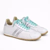 Pantofi casual Piele Naturala Albi cu Argintiu Celio picture - 4