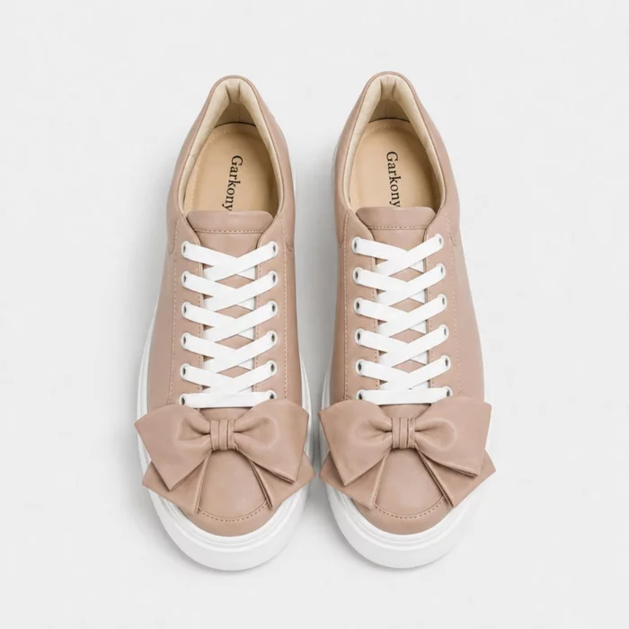 Pantofi casual Piele Naturala Bej Barni B picture - 3