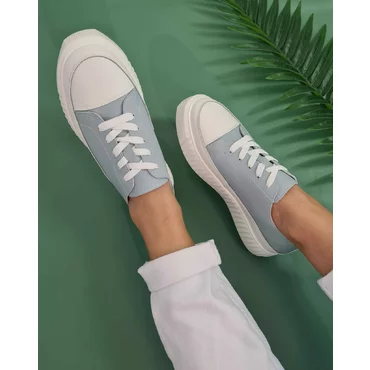 Pantofi casual Piele Naturala bleo Duo