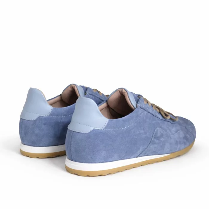 Pantofi casual Piele Naturala Blue cu siret Celio picture - 4