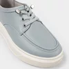 Pantofi casual Piele Naturala Blue cu siret elastic Cora picture - 5