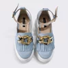 Pantofi casual Piele Naturala Blue Garkony Selene Blue picture - 4