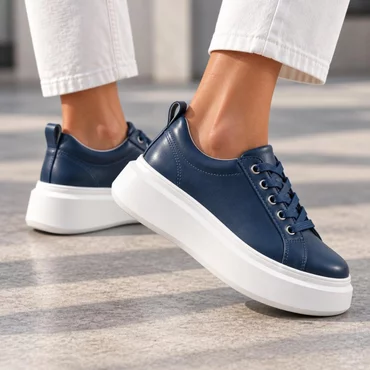 Pantofi casual Piele Naturala Bluemarin Mavis