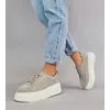 Pantofi casual Piele Naturala gri Only