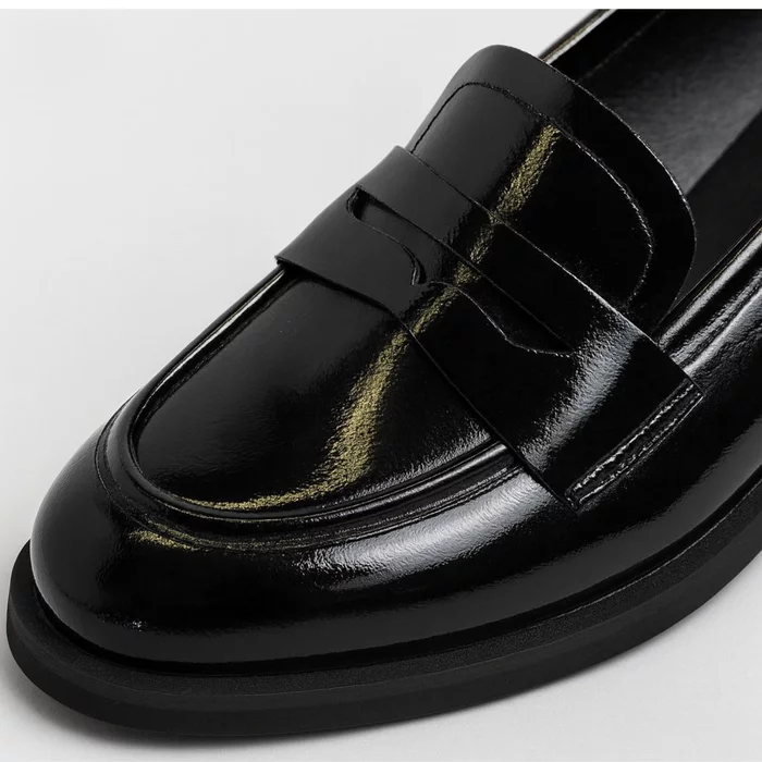 Pantofi casual Piele Naturala naplac Negri Anya picture - 3