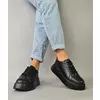 Pantofi casual Piele Naturala negri Boldi