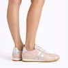 Pantofi casual Piele Naturala Roz cu Argintiu Celio picture - 1