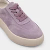 Pantofi casual Piele Naturala velur Lila cu siret Zoly picture - 5