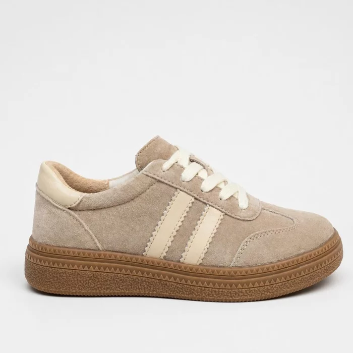 Pantofi casual sport Piele Naturala Bej Lumi picture - 2