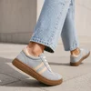 Pantofi casual sport Piele Naturala Gri Lumi picture - 3