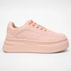 Pantofi casual sport Piele Naturala Roz Pale picture - 1