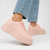 Pantofi casual sport Piele Naturala Roz Pale picture - 2